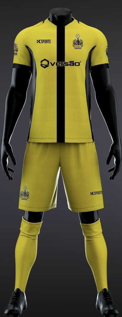 Uniforme amarelo Inter de Litrão